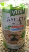 Mängden socker i Gallette di riso
