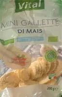 Mängden socker i Mini gallette di mais