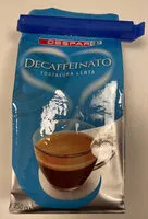 Mängden socker i DECAFFEINATO