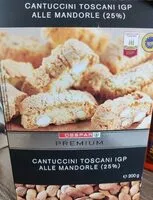Mängden socker i Cantuccini Toscani