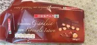 Mängden socker i Cioccolato Gianduia con nocciole intere