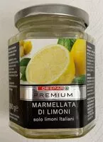Mängden socker i Marmellata di limoni