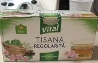 Mängden socker i Tisana regolarità