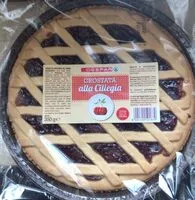 Mängden socker i Crostata alla ciliegia
