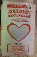 Mängden socker i Zucchero 100% italiano dolce passione