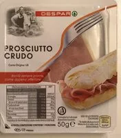 Mängden socker i Prosciutto Crudo