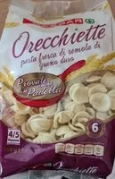 Mängden socker i Orecchiette