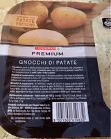 Mängden socker i Gnocchi di patate