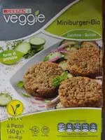 Mängden socker i Veggie Miniburger bio - zucchine/quinoa