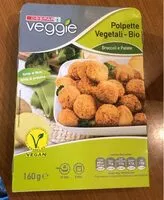 Mängden socker i Polpette vegetali broccoli e patate