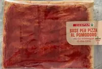 Mängden socker i Base per pizza