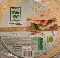 Mängden socker i Piadina Kamut