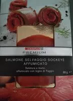 Mängden socker i Salmone selvaggio affumicato