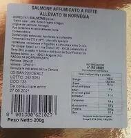 Mängden socker i Salmone