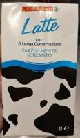 Mängden socker i Latte UHT A lunga conservazione