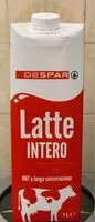 Mängden socker i Latte intero