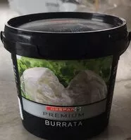 Mängden socker i Burrata