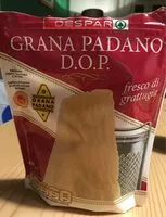 Mängden socker i Grana padano D.O.P.
