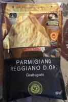 Mängden socker i Parmigiano reggiano d.o.p.