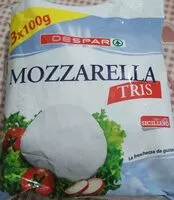 Mängden socker i Mozzarella Tris
