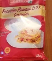 Mängden socker i Pecorino romano DOP grattugiato