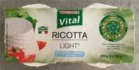 Mängden socker i Ricotta light