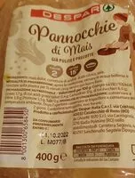 Mängden socker i PANNOCCHIE DI MAIS