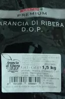 Mängden socker i Arancia di Ribera d.o.p.