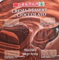 Mängden socker i Crema dessert al cioccolato