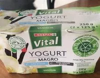 Mängden socker i Yogurt magro vaniglia