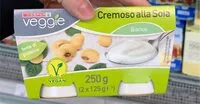 Mängden socker i Cremoso alla soia