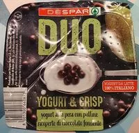 Mängden socker i Duo Yogurt & Crisp - Pera e palline di cioccolato