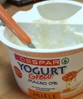 Mängden socker i Yogurt greco miele