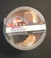 Mängden socker i Profiteroles