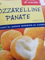 Mängden socker i Bocconcini di mozzarella panati