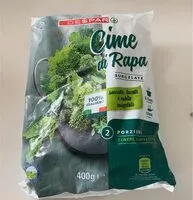 Mängden socker i Cime di rapa