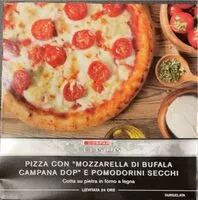 Mängden socker i Pizza con mozzarella di bufala