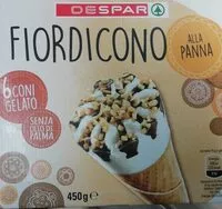 Mängden socker i Fiordicono