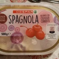 Mängden socker i Gelato Despar spagnola