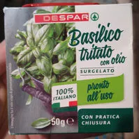 Mängden socker i Basilico tritato con olio
