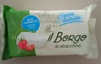Mängden socker i il Borgo lo stracchino