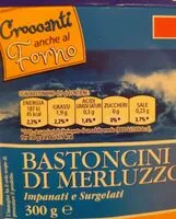 Mängden socker i Bastoncini di Merluzzo