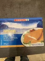 Mängden socker i Filetti di platessa