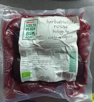 Mängden socker i Barbabietole rosse