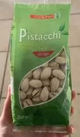 Mängden socker i Pistacchi in guscio tostati e salati