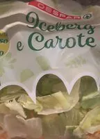 Mängden socker i Iceberg e carote
