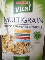 Mängden socker i Cereales multigrain classico