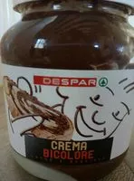 Mängden socker i Crema Bicolore Latte e Nocciole