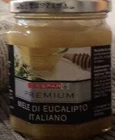 Mängden socker i Miele di eucalipto italiano