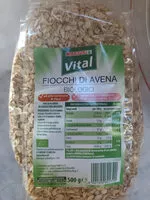 Mängden socker i fiocchi di aveva biologici